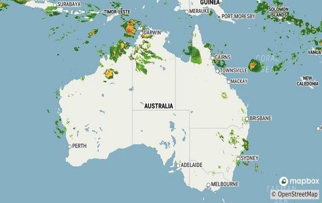 weather in mandurah 10 days